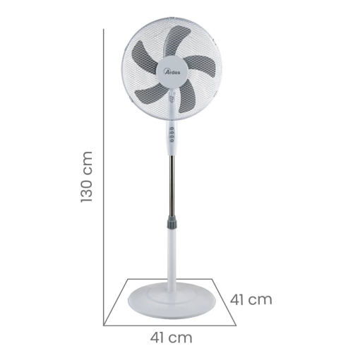 Ardes BRISA álló ventilátor, fehér 5BR41PB