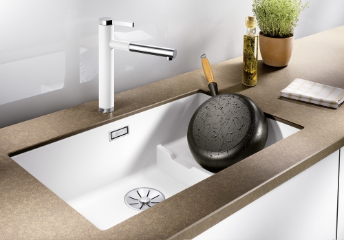 BLANCO SUBLINE 700-U Level alulról beépíthető SILGRANIT mosogató, tartufo 523545