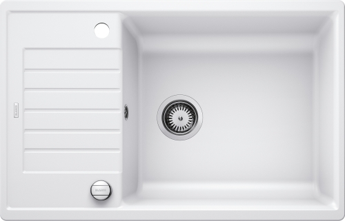 BLANCO ZIA XL 6 S Compact SILGRANIT mosogató lefolyó-távműködtetővel, fehér 523267