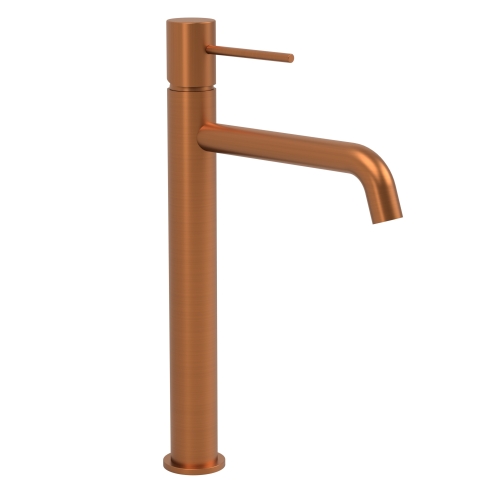 Wellis Altona magasított mosdó csaptelep, szálcsiszolt rose gold ACS0410