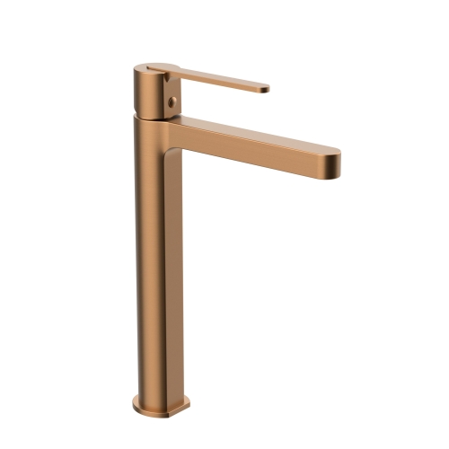 Wellis Vito magasított mosdó csaptelep, szálcsiszolt rose gold ACS0425