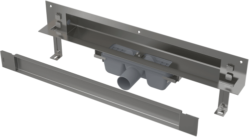 ALCA (Alcaplast) APZ5-TWIN SPA lefolyó rendszer a falba építéshez 95 cm, burkolható fedlappal APZ5-TWIN-950