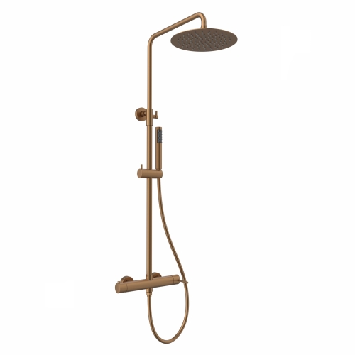 Wellis Altona zuhanyrendszer, szálcsiszolt rose gold WZ00113