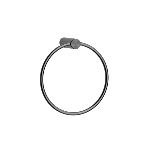 Wellis Ischia törölköző tartó gyűrű, gun metal WE00194
