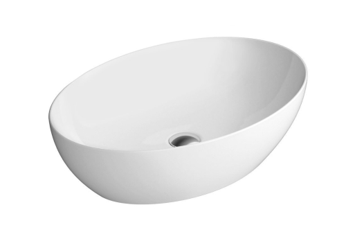Sapho GSI PURA 60x42 cm ExtraGlaze pultra ültethető kerámiamosdó, fehér 884211