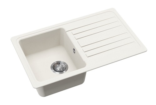 Evido HOME 45 S gránit mosogató, fehér 442206