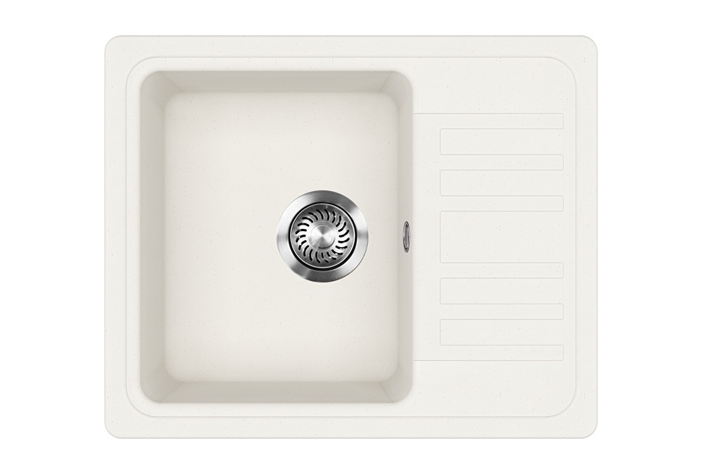 Evido HOME 45 S Compact gránit mosogató, fehér 442207