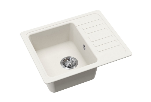 Evido HOME 45 S Compact gránit mosogató, fehér 442207