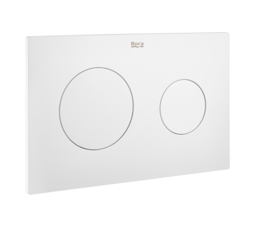 Roca Duplo One PL10 nyomólap, matt fehér A890189207