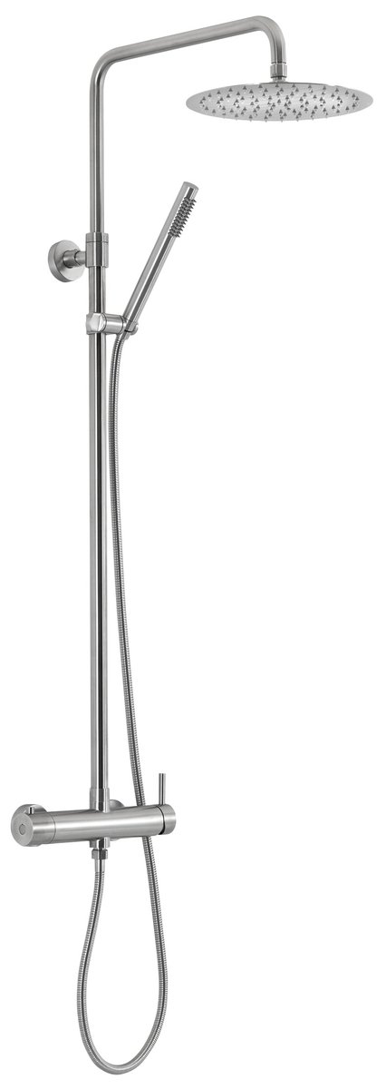 Sapho MINIMAL zuhanyrendszer, matt inox MI139