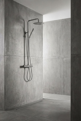 Sapho MINIMAL zuhanyrendszer, matt inox MI139