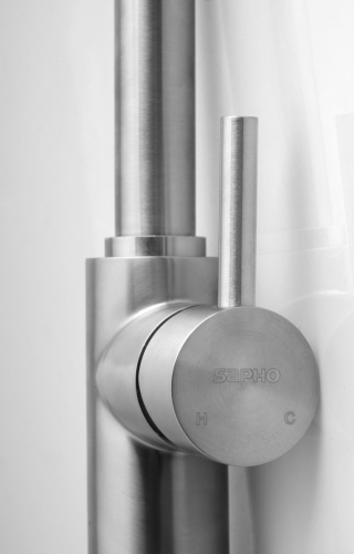 Sapho MINIMAL mosogató csaptelep, matt inox MI530
