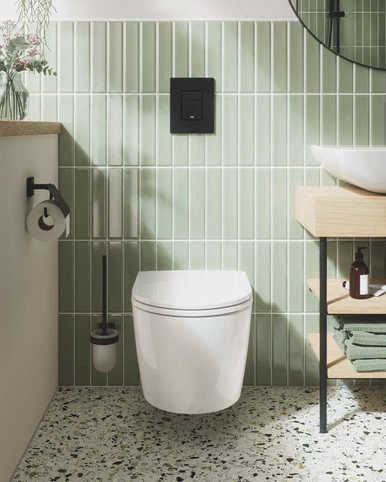 Grohe Start Round rimless fali wc ülőkével szett, fehér 103848SH00