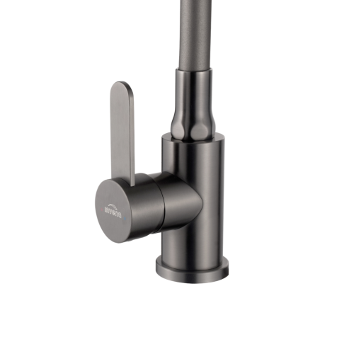 Invena DALIS mosogató csaptelep flexibilis kifolyóval, grafit BZ-64-024-L