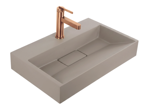 Rea GOYA mosdó 70x46 cm, taupe REA-U4414