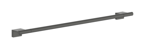 Hansgohe AddStoris S 66 cm törölköző tartó, szálcsiszolt fekete króm 41767340