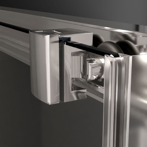 Radaway Alienta A 80x80 cm íves zuhanykabin, króm 10228080-01-01