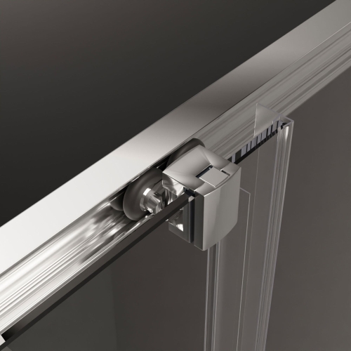 Radaway Alienta DWJ 130 cm zuhanyajtó, króm 10260130-01-01