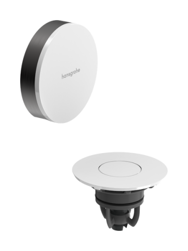 Hansgrohe Flexaplus kád színkészlet, szálcsiszolt fekete króm 58187340