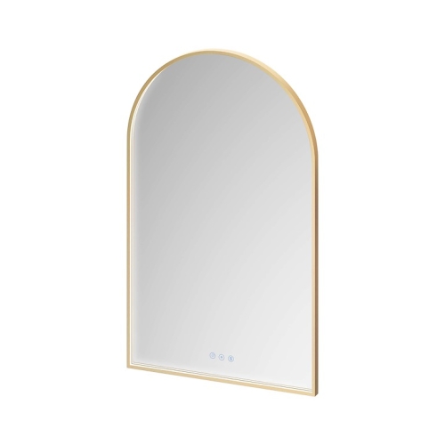 Cersanit CREA II 50x80 cm tükör LED világítással, arany S1058-038