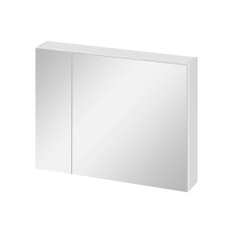 Cersanit OVIDA 80 cm tükrös szekrény, fényes fehér S1058-008