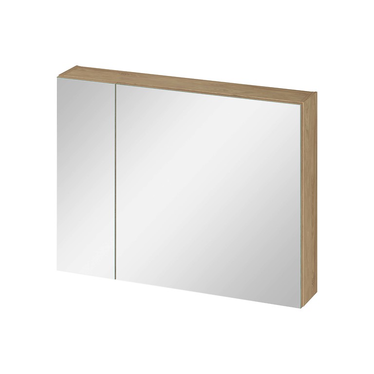 Cersanit OVIDA 80 cm tükrös szekrény, hickory tölgy S1058-016