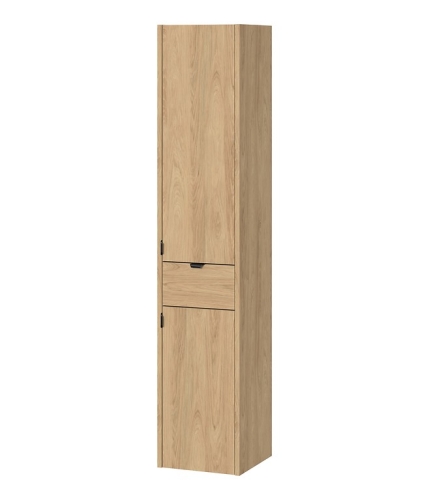 Cersanit OVIDA 30 cm magas kiegészítő szekrény, hickory tölgy S1058-012