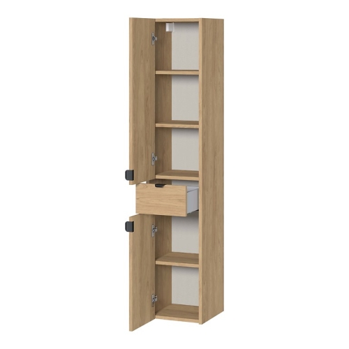 Cersanit OVIDA 30 cm magas kiegészítő szekrény, hickory tölgy S1058-012