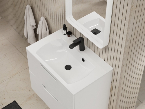 Ravak Clasic Slim 70x45 cm mosdó, fehér XJX01170001