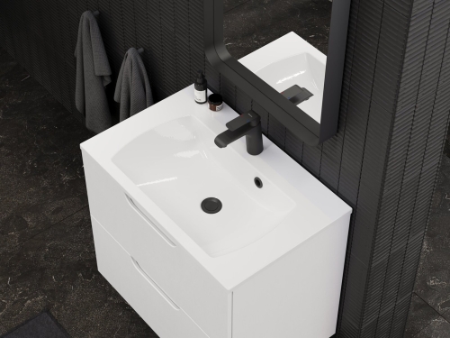 Ravak Clasic Slim 70x45 cm mosdó, fehér XJX01170001