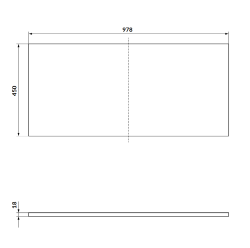 Cersanit ATRATO 98 cm mosdópult, hickory tölgy S1026-021