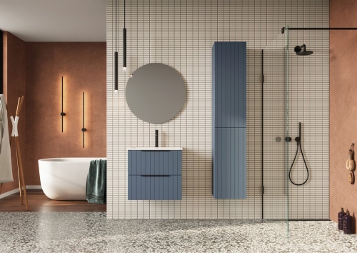 Sapho CIRASA STRIP SLIM 60 cm alsószekrény, siena CR592-4242S
