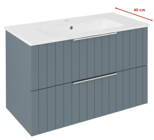 Sapho CIRASA STRIP SLIM 80 cm alsószekrény, siena CR792-4242S