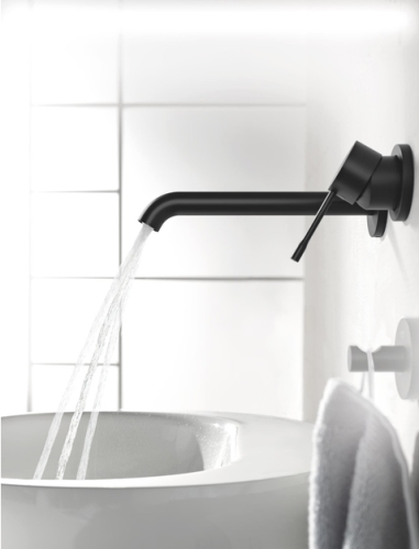 Grohe Essence 2-lyukas fali mosdócsaptelep M-es méret, matt fekete 194082431