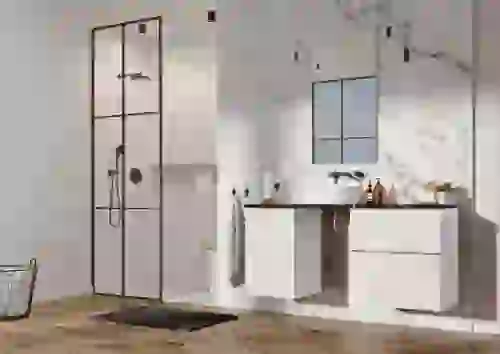 AREZZO design MONTEREY 60 cm-es alsószekrény 2 fiókkal szifonkivágás nélkül, magasfényú fehér AR-167089