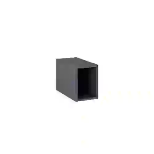 AREZZO design MONTEREY Slim 20 cm-es nyitott elem magasfényű antracit AR-167100