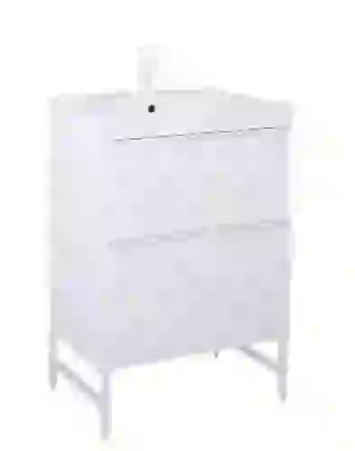 AREZZO design MONTEREY tartó láb 60 cm, matt fehér AR-168435