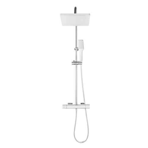 Invena Axira termosztátos zuhanyrendszer, króm AU-07-T01-V